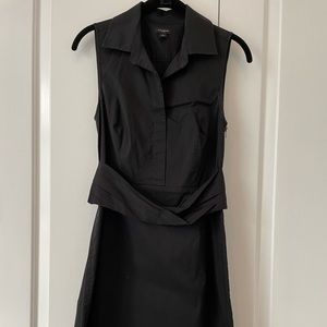 Ann Taylor Black Sleeveless Dress Size 6